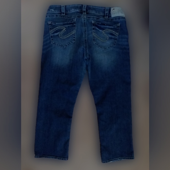 COPY - Silver capri jeans W31-L22 - Picture 4 of 8